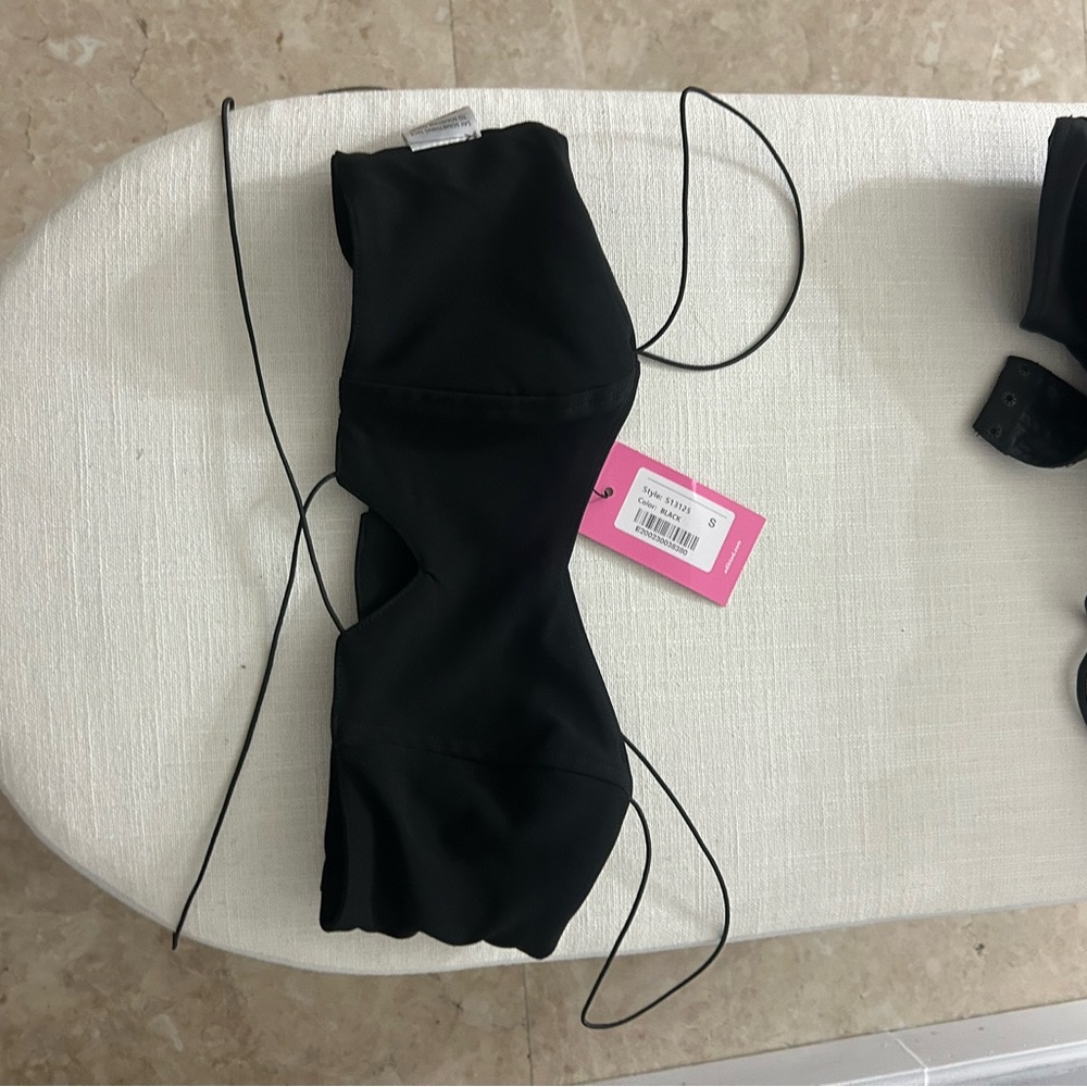 Edikted Black Crop Top